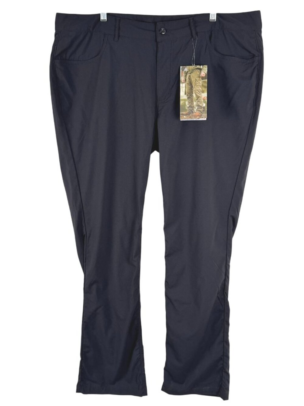 Clothing Arts Travel Chino Pants Mens‎ 42x32 Black Pick Pocket Proof NWT PT-2820